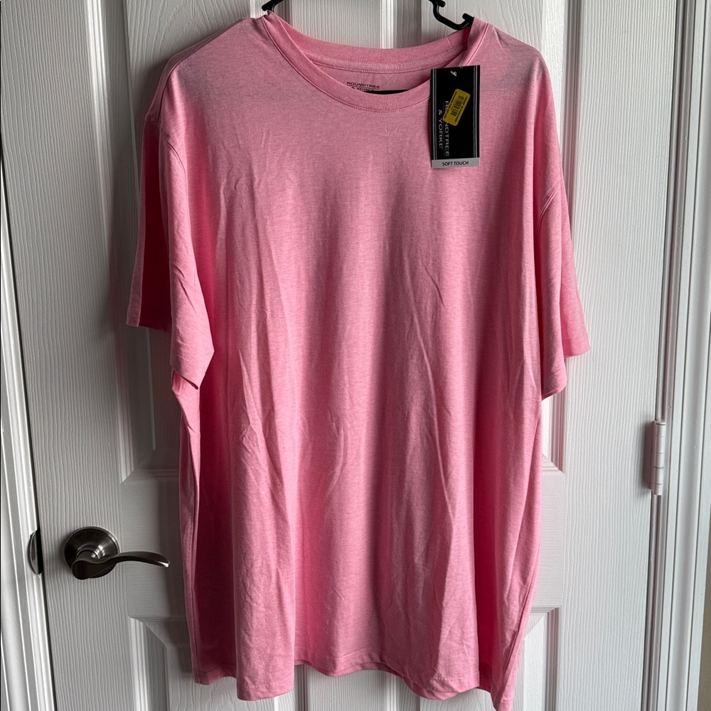 Roundtree & Yorke Soft Touch Pink Shirt